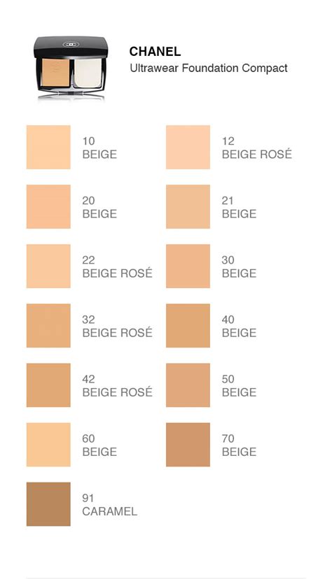 chanel skin perfecting foundation|chanel foundation shade chart.